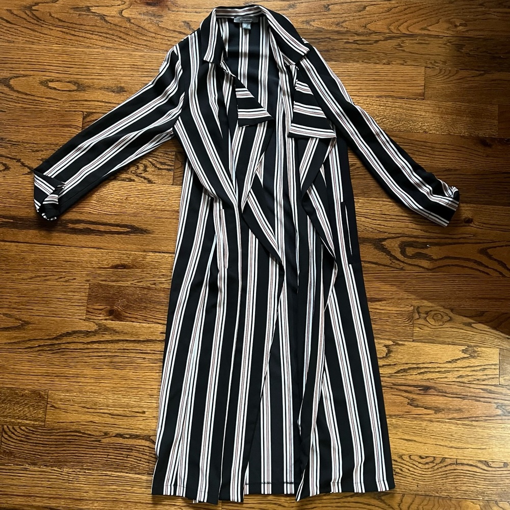 Primark striped trench